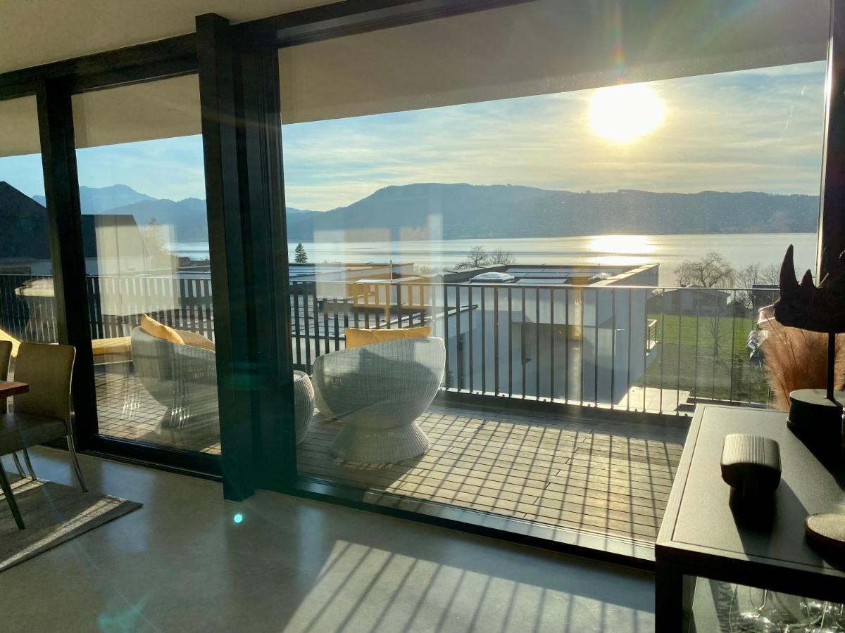 Orange Lounge Attersee Weyregg Εξωτερικό φωτογραφία