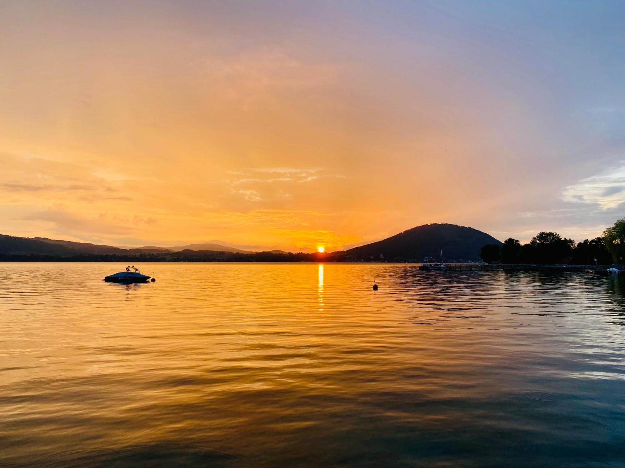Orange Lounge Attersee Weyregg Εξωτερικό φωτογραφία